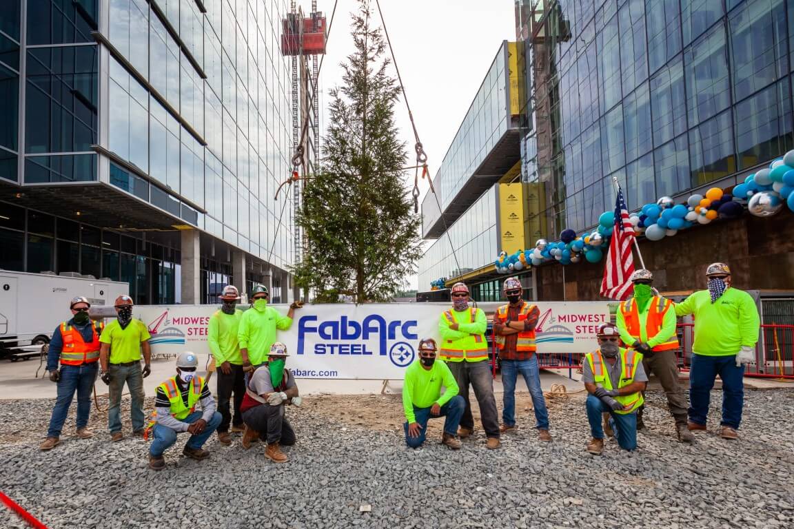 19-18 TK Tower Topping Out